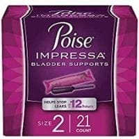 Poise Impressa Incontinence Bladder Supports for Bladder Control