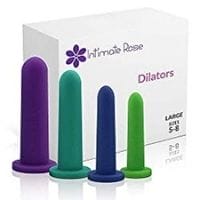 Intimate Rose Large 4-Pack Silicone Dilators
