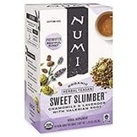 Numi Organic Tea Sweet Slumber with Chamomile, Valerian Root & Lavender